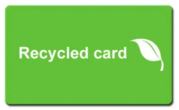 Recycled RPVC Card